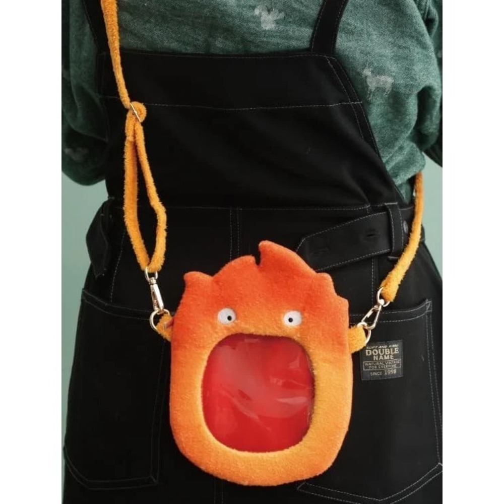 Howl's Moving Castle Calcifier Pochette Bag Purse Transparent Window Ghibli New